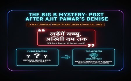 Ajit Pawar Death News: Amitabh Bachchan के 'Cryptic Post' ने मचाया बवाल, क्या है AI का मतलब?