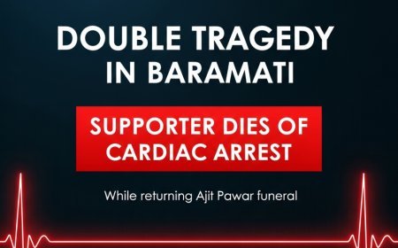 Tragedy in Nashik: NCP Loyalist Dies of Heart Attack After Hearing of Ajit Pawar’s Demise