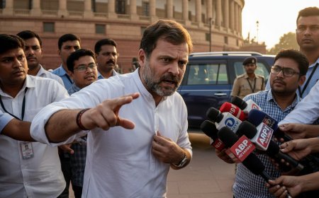 नोटिस पर भड़के राहुल गांधी, बोले- 'आप देश का नुकसान कर रहे हैं'