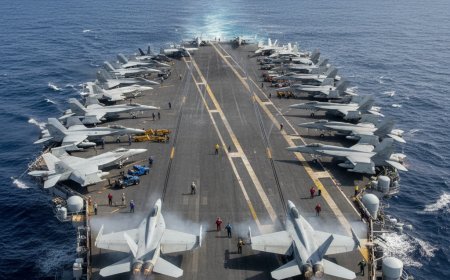 ट्रंप ने भेजा दुनिया का सबसे बड़ा युद्धपोत, मिडिल-ईस्ट में क्यों अहम है तैनाती?