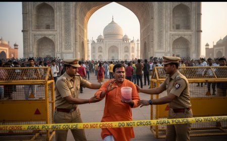 Taj Mahal Cow Urine 'Purification' Bid Fails; Leader Detained