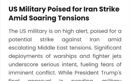 US Military Ready for Iran Strike Amid Rising Middle East Tensions