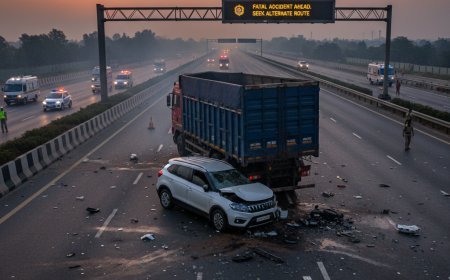 महाकाल दर्शन से लौट रहे यूपी के 4 दोस्तों की कोटा में दर्दनाक मौत