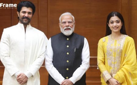 विजय-रश्मिका ने पीएम मोदी को रिसेप्शन में बुलाया? वायरल तस्वीर