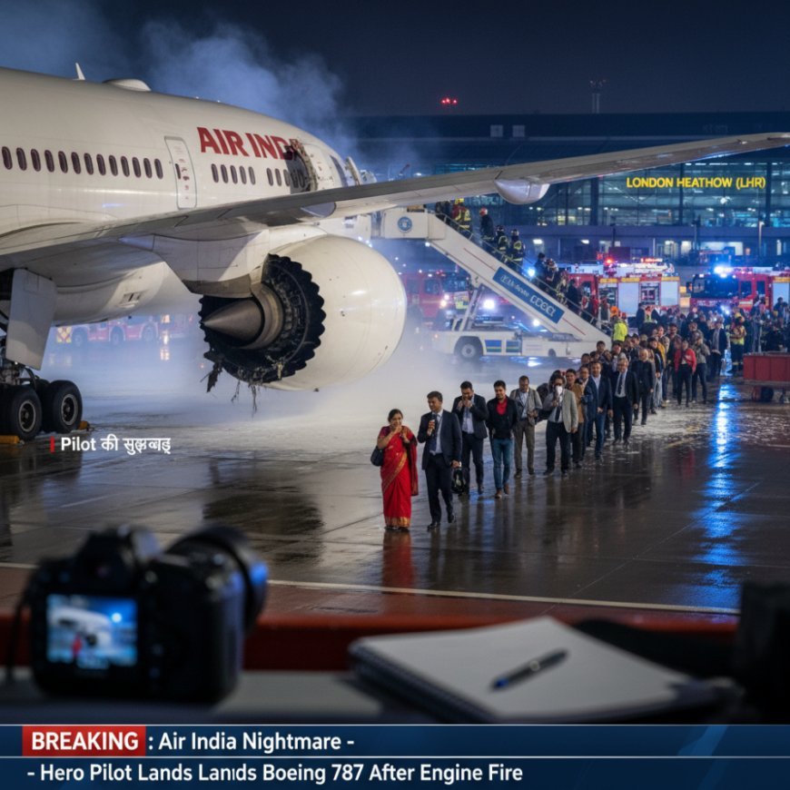 Air India Nightmare: London में बाल-बाल बचे यात्री, Pilot की सूझबूझ से टला बड़ा हादसा, Boeing 787 Grounded