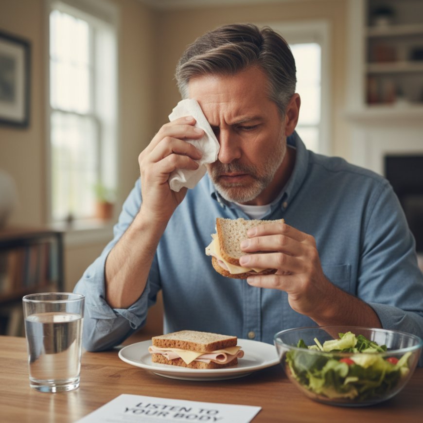 Sweating While Eating: खाना खाते समय पसीना आना हो सकता है खतरनाक, Doctor ने दी चेतावनी