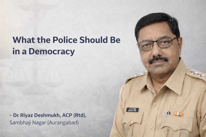What the Police Should Be in a Democracy