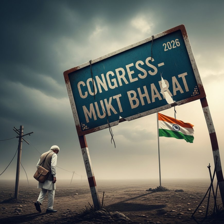 The Unrelenting March of 'Congress-Mukt Bharat': Is the Grand Old Party Facing an Existential Crisis in 2026?