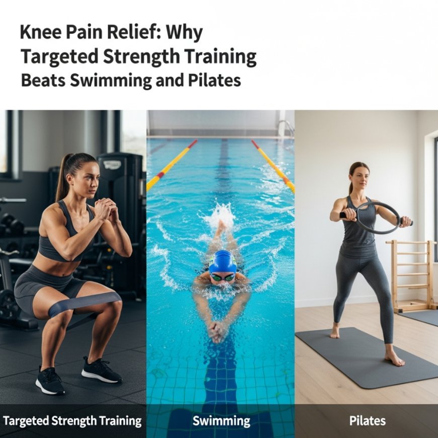 Knee Pain Relief: Why Targeted Strength Training Beats Swimming and Pilates