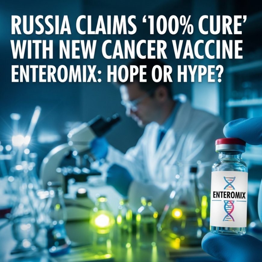 Russia Claims '100% Cure' with New Cancer Vaccine Enteromix: Hope or Hype?
