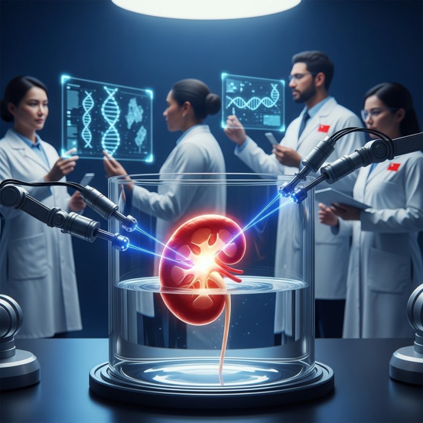 Universal Kidney Breakthrough: Canada & China Scientists Create Organ Matching Any Blood Type