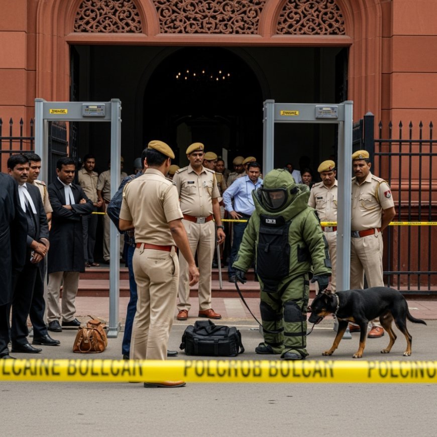 Patna & Bhagalpur Civil Courts Bomb Threat: Email Warning Sparks High Alert in Bihar