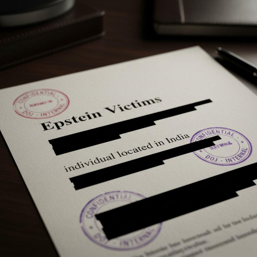 Jeffrey Epstein Files Suggest Indian Victim Exists