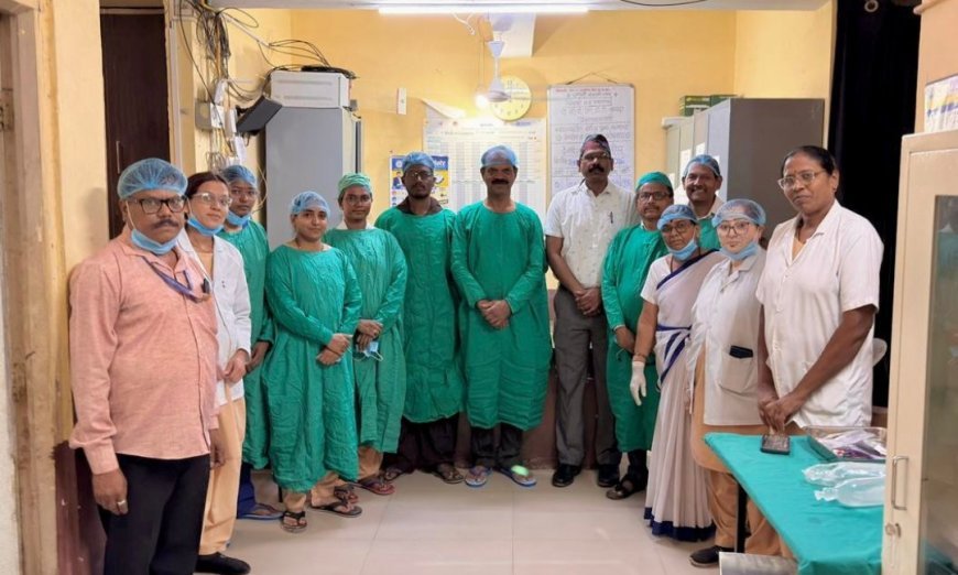 लॅप्रोस्कोपिक स्त्री नसबंदी शस्त्रक्रिया शिबिर संपन्न