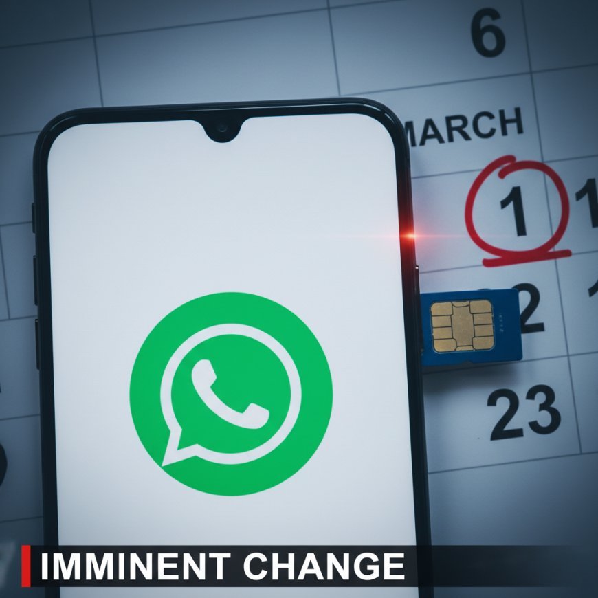 WhatsApp SIM Rule: No SIM, No Access Post March 1st