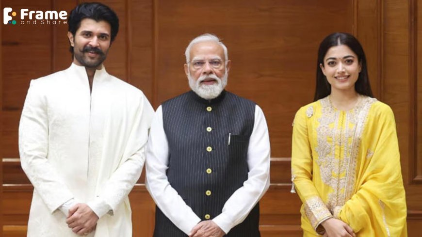 विजय-रश्मिका ने पीएम मोदी को रिसेप्शन में बुलाया? वायरल तस्वीर
