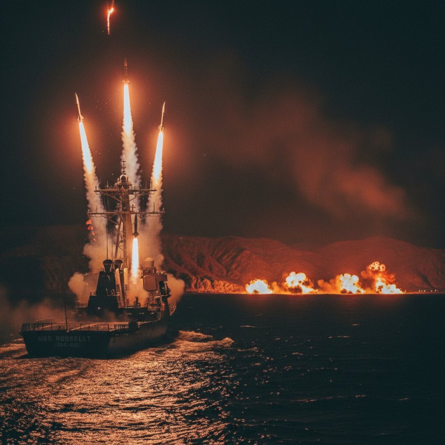 ईरान-इजरायल युद्ध: अमेरिका ने दागी ईरान पर मिसाइलें, समुद्र से हमला