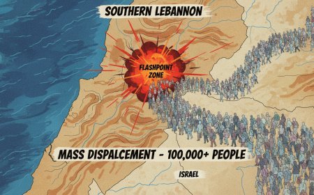 Israel Strikes Tyre: 100,000 Displaced in Single Day