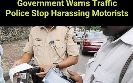 Government Cracks Down on Traffic Police High-Handedness Over Pending E-Challans