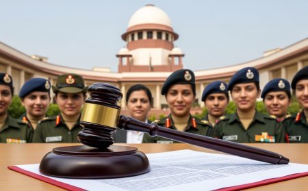 सुप्रीम कोर्ट का ऐतिहासिक फैसला: महिला सैन्य अधिकारियों को स्थायी कमीशन