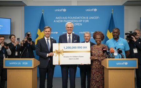 Roger Akelius and Sweden Donate 1.2 Billion SEK to Gaza