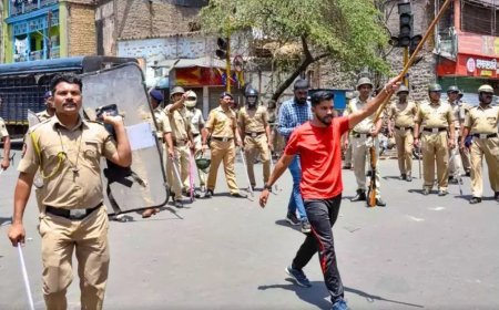 महाराष्ट्र: अहिल्यानगर में रामनवमी पर पथराव, 12 पर FIR