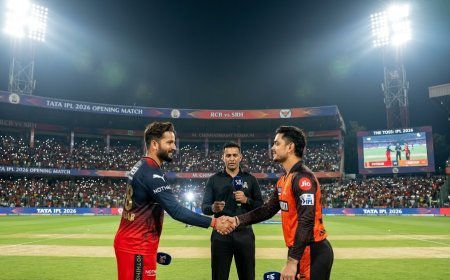 RCB vs SRH: IPL 2026 Season Opener Today at Chinnaswamy