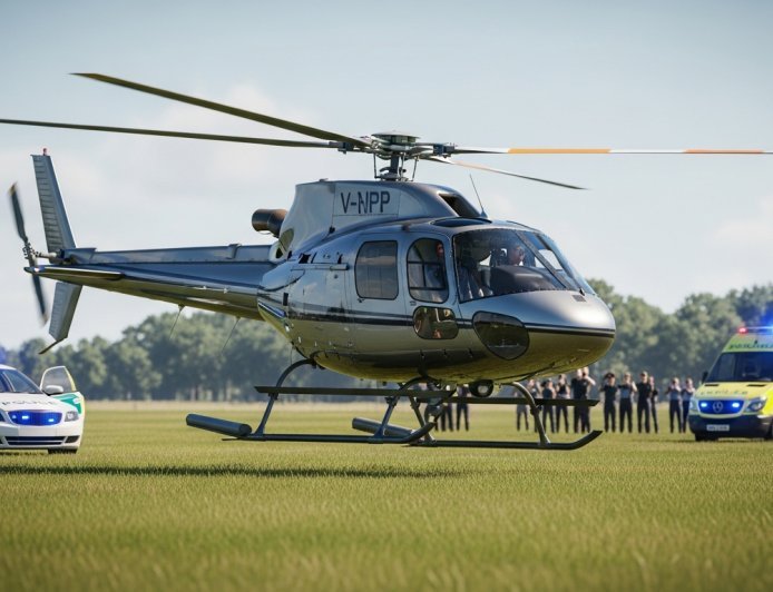 UP उपमुख्यमंत्री के हेलिकॉप्टर की इमरजेंसी लैंडिंग, 2000 फीट पर डिस्प्ले बंद