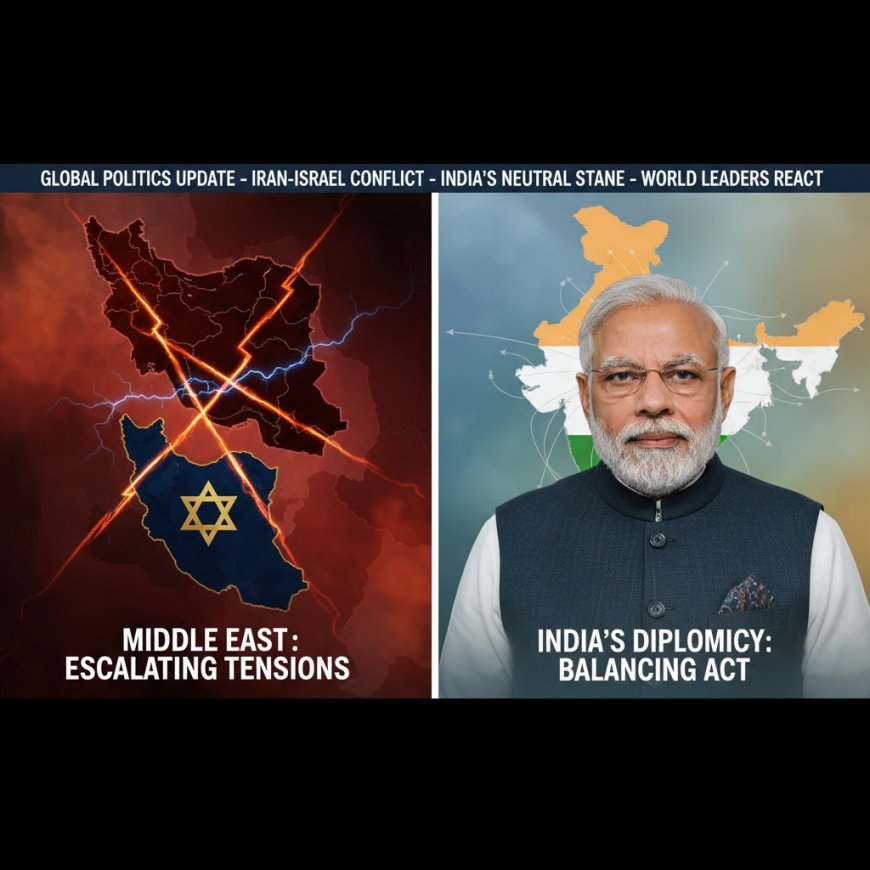 India's Silence on Iran Attacks & Khamenei Killing: A Smart Play?