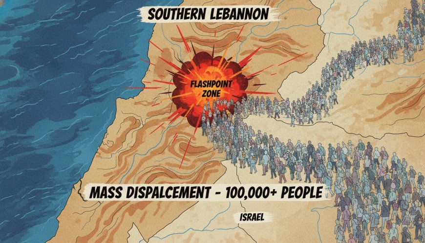 Israel Strikes Tyre: 100,000 Displaced in Single Day