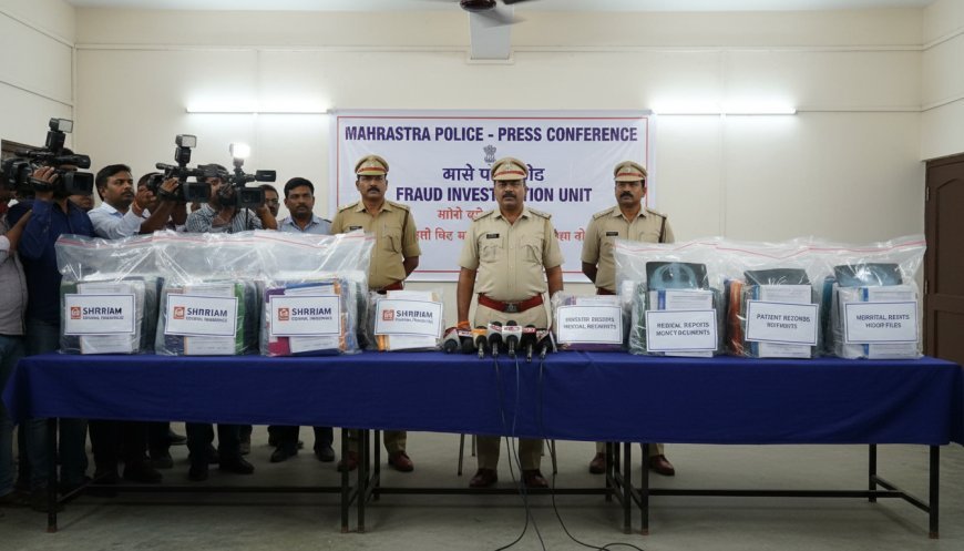 महाराष्ट्र: 50 लाख का बीमा घोटाला, पुलिस-डॉक्टर समेत 9 गिरफ्तार