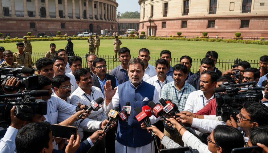 Rahul Gandhi Says PM Modi is Panicked Amid LPG Shortage