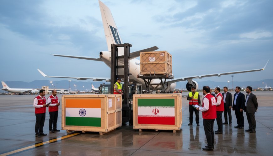 Iran Thanks India for First Medical Aid Consignment