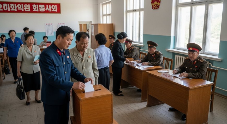 उत्तर कोरिया चुनाव: किम जोंग-उन की 99.93% वोटों से 'परफेक्ट' जीत