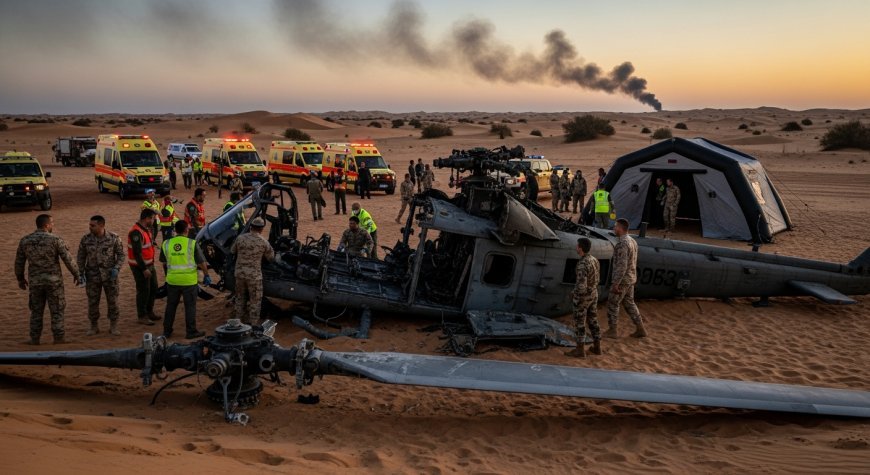 कतर में सैन्य हेलीकॉप्टर क्रैश: युद्ध के बीच बड़ा हादसा, 7 की मौत
