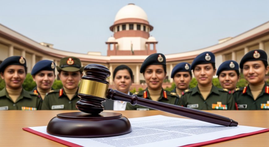 सुप्रीम कोर्ट का ऐतिहासिक फैसला: महिला सैन्य अधिकारियों को स्थायी कमीशन