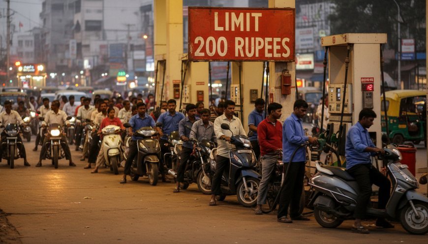 बड़ी खबर! अब सिर्फ 200 रुपये का मिलेगा पेट्रोल, नया आदेश जारी