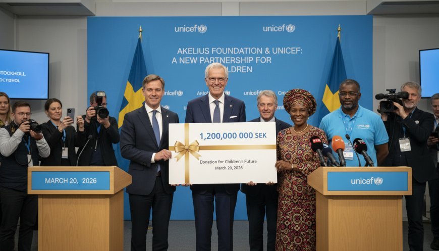 Roger Akelius and Sweden Donate 1.2 Billion SEK to Gaza