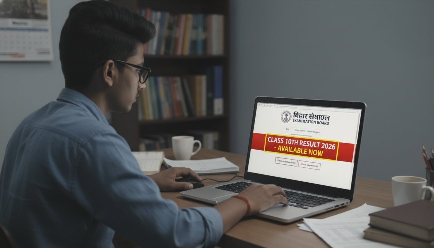 बिहार बोर्ड 10वीं रिजल्ट 2026: ऐसे चेक करें Sarkari Result
