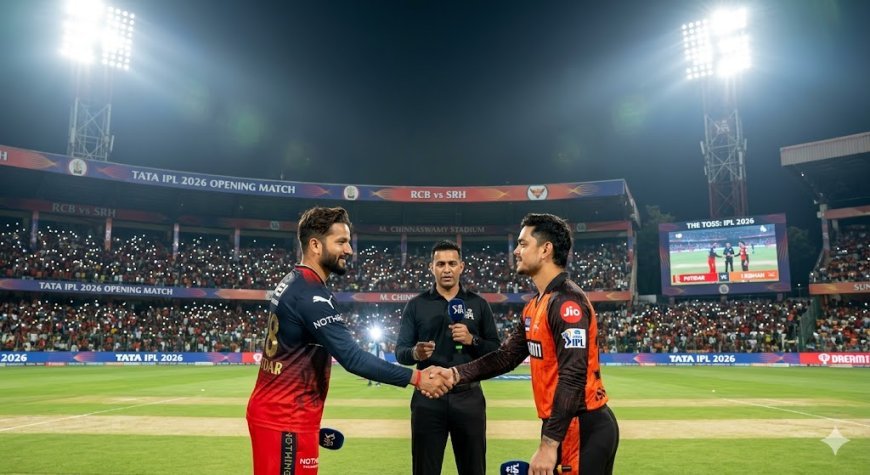 RCB vs SRH: IPL 2026 Season Opener Today at Chinnaswamy