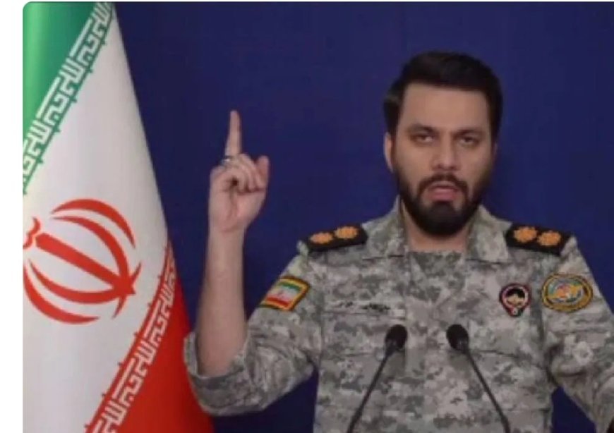 Iran's IRGC Spokesperson Ebrahim Zolfaghari Responds to Donald Trump's Threats..