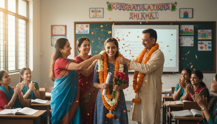 UP Board Result 2026: Shikha Verma Tops Class 12 Exams