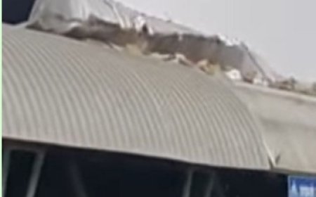 Weather Havoc in Chhatrapati Sambhajinagar: Gusty Winds Bring Down Airport Roof, Flights Hit.