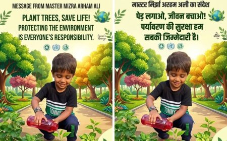 Environmental Damage Is Result of Human Negligence" – Quranic Verse Cited on World Environment Day..