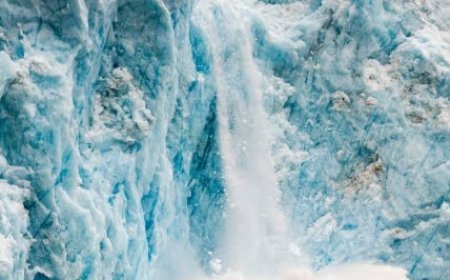 Greenland Iceberg Collapse: Viral Video Shows Massive Glacier Calving, Sparks Climate Change Alarm.