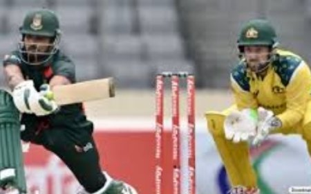 Bangladesh Beat Australia by 5 Wickets in 2nd ODI, Clinch Historic Maiden ODI Series Win.