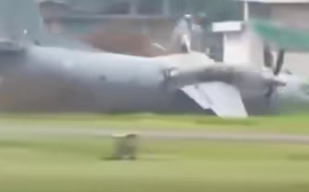 Five IAF Personnel Killed, One Survives as Transport Aircraft Crashes in Assam During Routinepk Sortie.