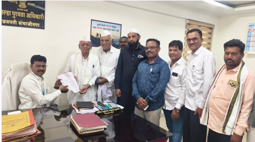 मागील सहा महिन्यांचे रेशन दुकानदारांचे कमिशन तात्काळ जमा करा  स्वस्त धान्य दुकानदार महासंघाची प्रशासनाकडे मागणी.