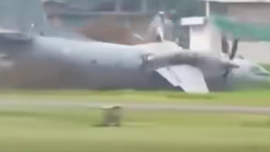 Five IAF Personnel Killed, One Survives as Transport Aircraft Crashes in Assam During Routinepk Sortie.