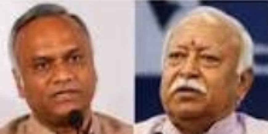 RSS Registration Row Reignites: Priyank Kharge Seeks Legal, Financial Details; Mohan Bhagwat Cites ‘Voluntary Association’ Status.